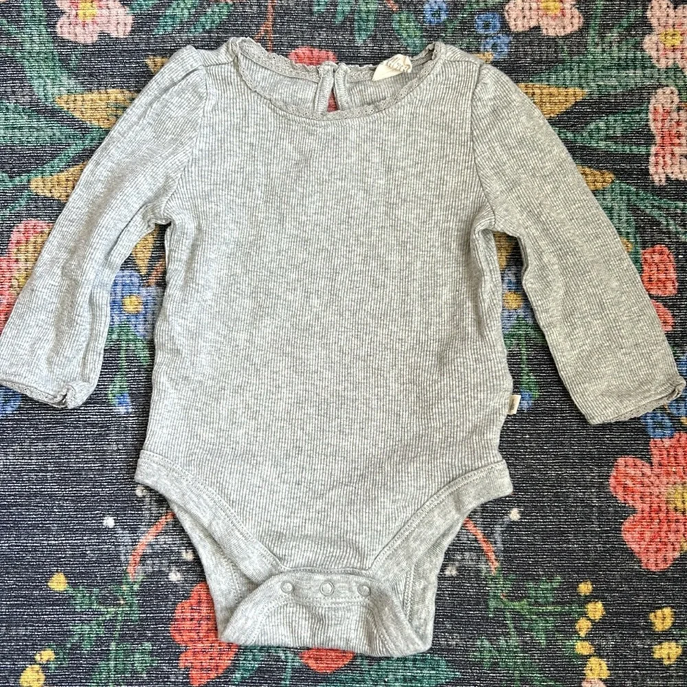 Gap Lace Trim Onesie Bundle, Size 3-6 Months